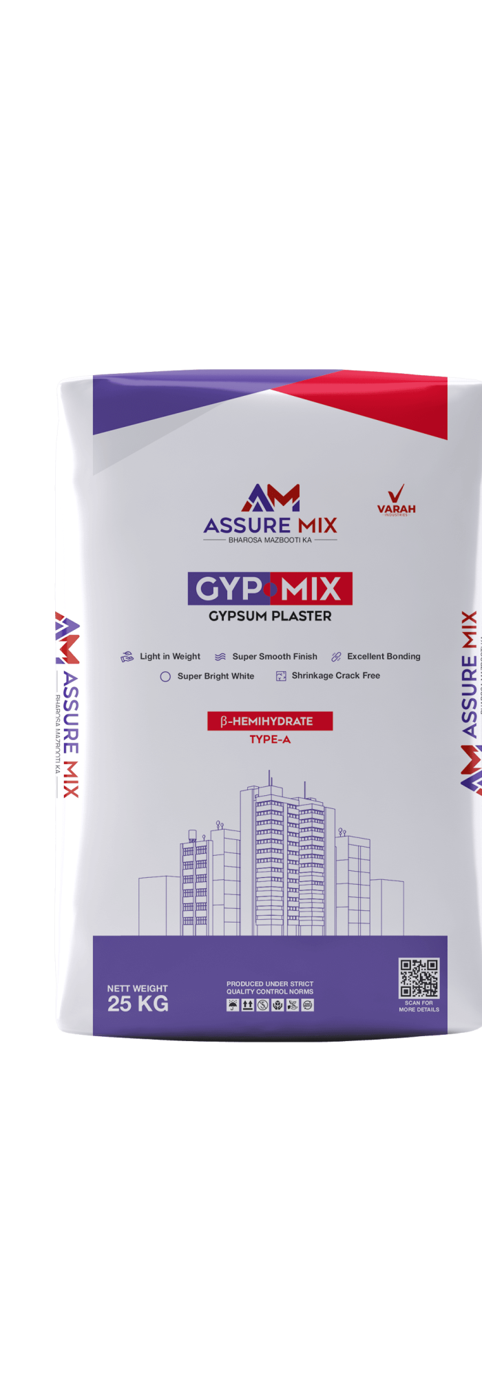 Assuremix Gypsum Plaster Mockup WS